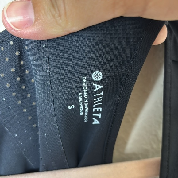 Athleta Black Tank Top size small - Picture 3 of 7